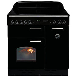 Rangemaster Classic 90 Induction Hob Range Cooker Gloss Black